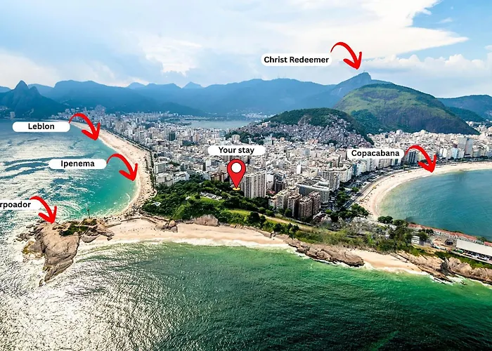 Beachfront Living In The Heart Of Rio Rio de Janeiro
